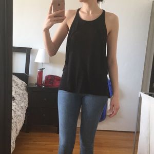 Wilfred black halter tank